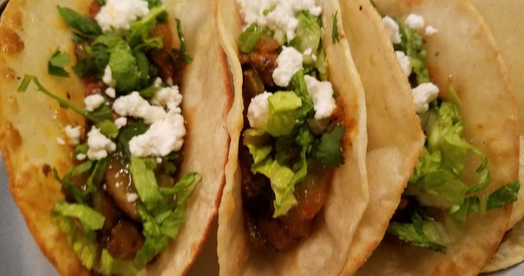 Mushroom Tacos