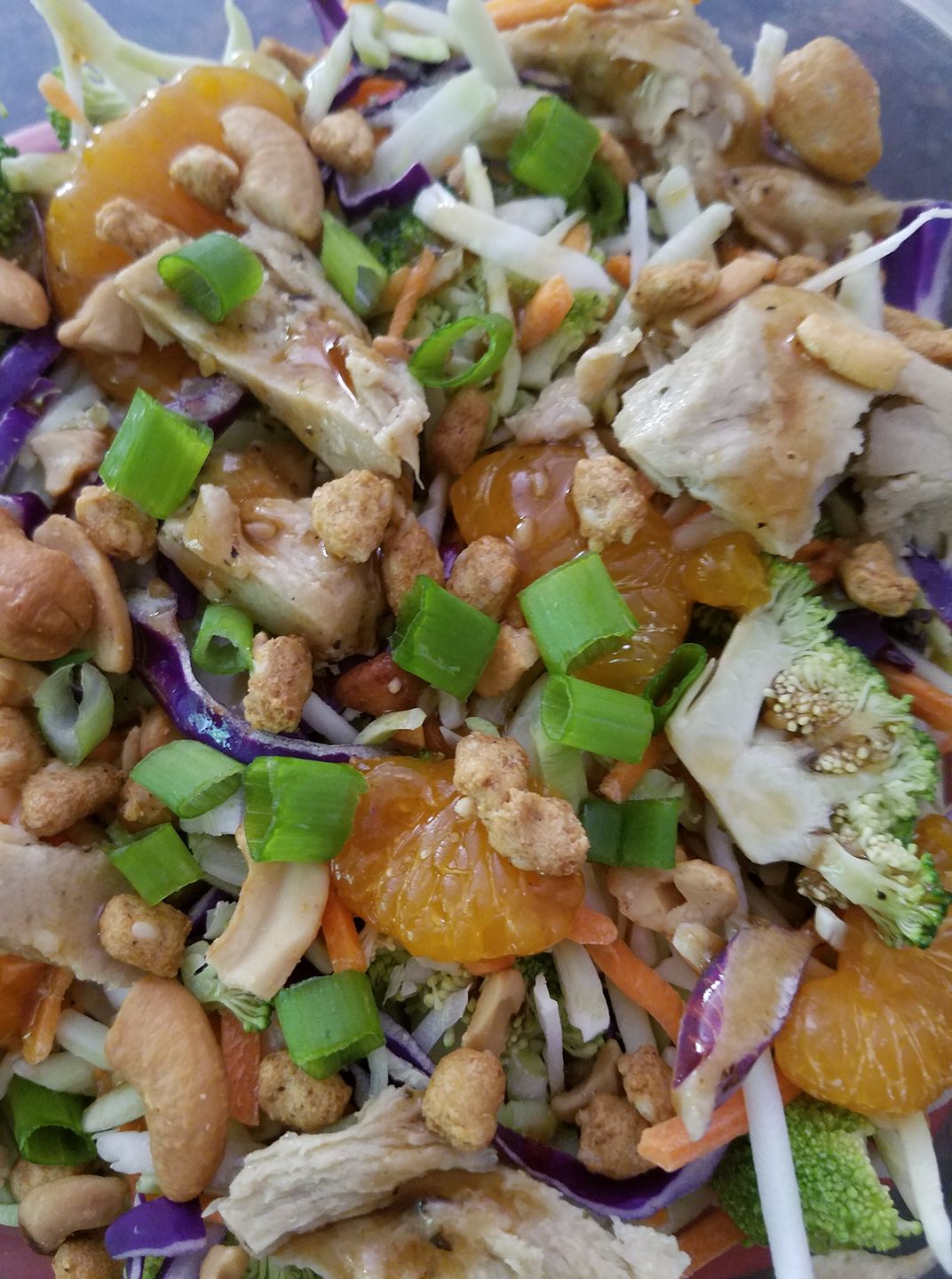 Asian Salad with Tofurky Slow Roasted Chik’n